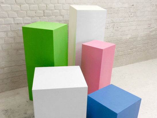 Chartley Display Plinths & Pedestals