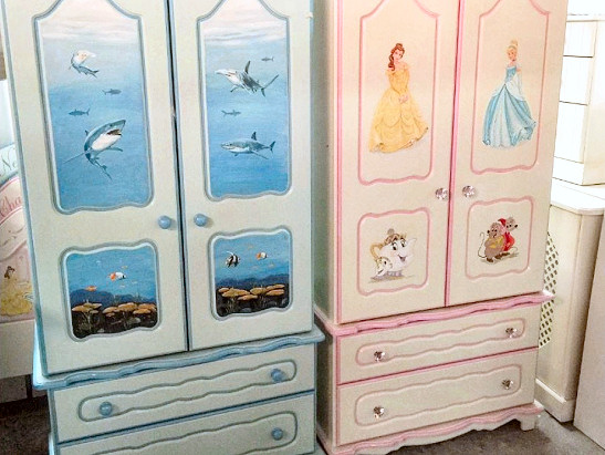 Chartley Hand Painted Dressing Tables